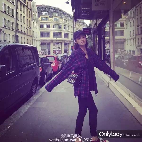 学到了马思纯的微笑,马思纯的微笑太迷人