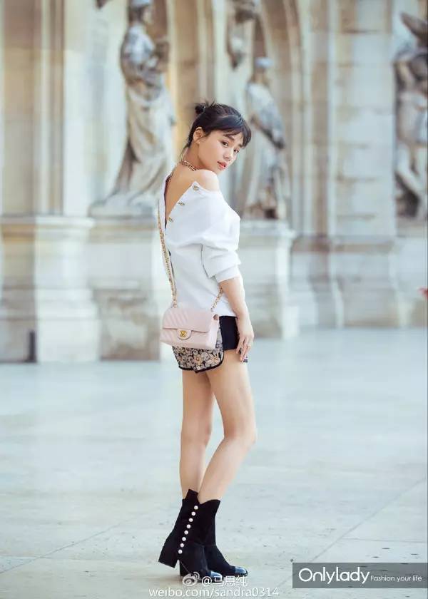 学到了马思纯的微笑,马思纯的微笑太迷人