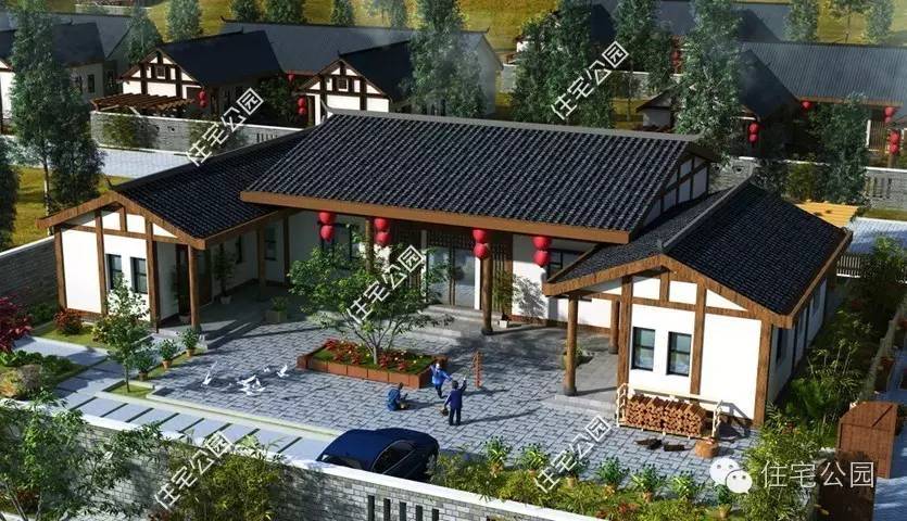 三合院东西厢房二层效果,农村三合院东西厢房门窗怎么留