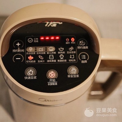 美的生磨豆浆机的早安豆浆怎么用,美的豆浆机做香浓奶茶