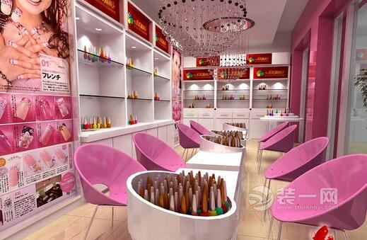 美甲店装修风格高级温馨图片,美甲店简单装修风格推荐