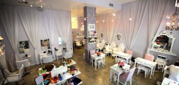 美甲店装修风格高级温馨图片,美甲店简单装修风格推荐