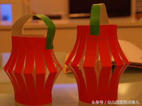 幼儿园新年灯笼吊饰手工,如何做幼儿园手工的新年灯笼