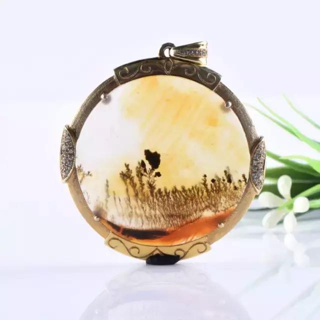 黄龙玉水草花会越来越透明么,黄龙玉里面的水草花是如何形成的