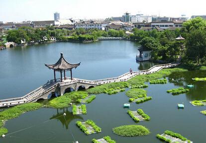 淮安一座漂浮在水上的城市,淮安有个啥湖