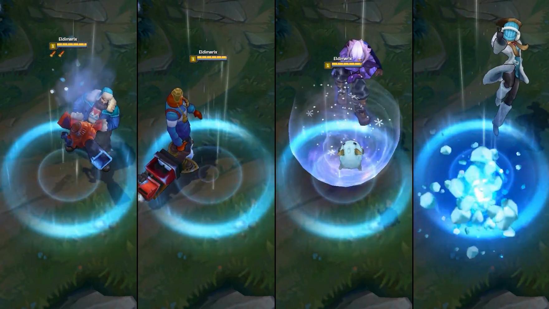 哪吒冰雪节皮肤有回城特效吗,冰雪节索拉卡回城特效