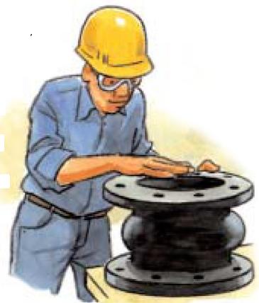 直通橡胶接头怎样安装,手动蝶阀和橡胶接头安装位置