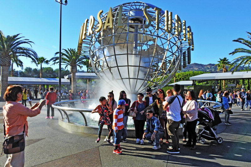 洛杉矶环球影城,洛杉矶环球影城高清地图