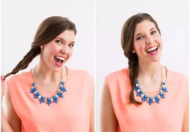 慵懒风鱼尾辫,复古鱼尾辫