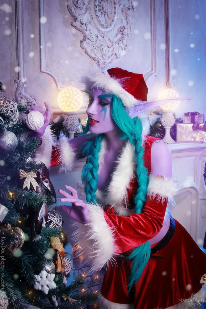 魔兽世界cos暗夜精灵,魔兽世界有哪些经典的cosplay