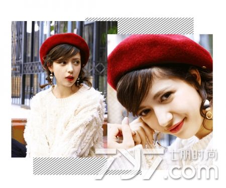 编发帽子教程简单好看,戴大帽子编发教程长发