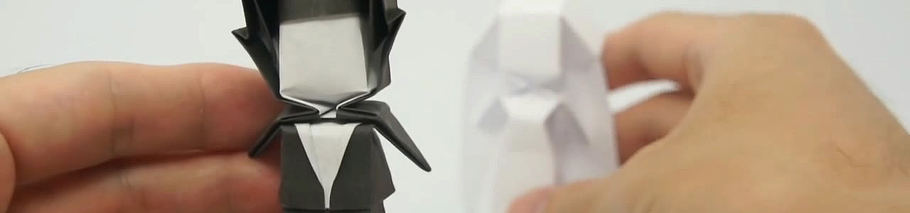 用折纸折出会动的娃娃和小人,折纸手工8-10岁简单折纸小动物