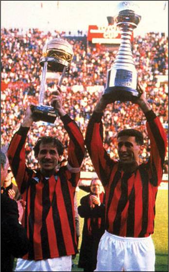 米兰队史上的今天：1989年埃瓦尼最后进球赢下丰田杯（多图）