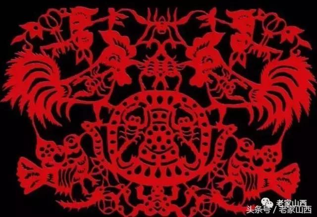 剪出来的乡宁年景