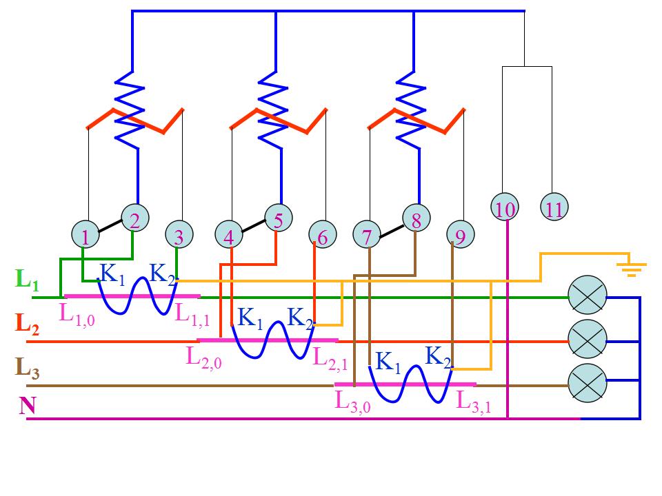 日光灯照明线路实物图如何连接,电能表照明灯原理图讲解