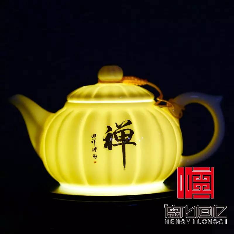 高颜值珐琅彩养生壶推荐,养生瓷壶