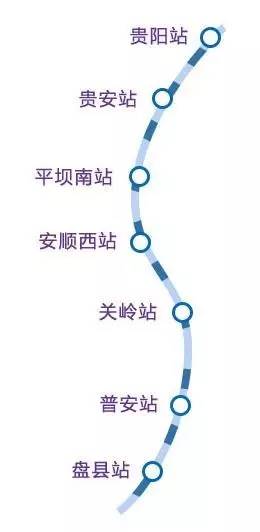 沪昆铁路贵阳到昆明段,沪昆高铁昆明到贵阳