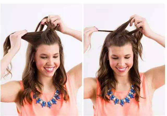 慵懒风鱼尾辫,复古鱼尾辫