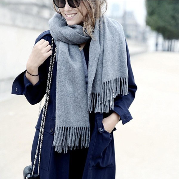 异域风情服饰不够围巾来凑,小众不撞围巾搭配