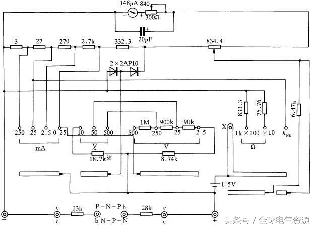 电工各种仪表接线图,汇邦ak6系列温控仪表接线方法