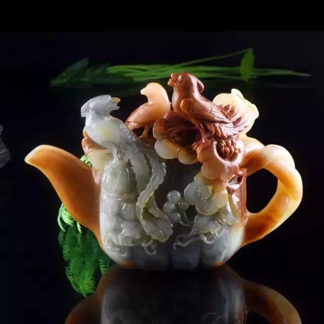 黄龙玉茶壶的特点,原矿翡翠金沙茶壶怎么样