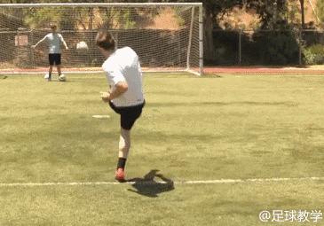 足球教学之如何踢出高球,足球怎样踢出s形弧线球