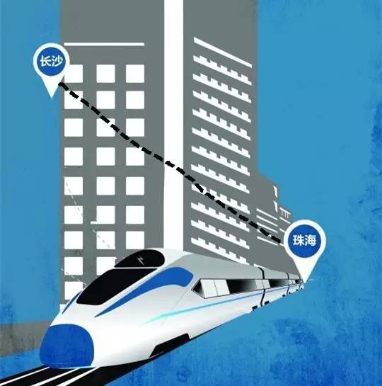 长沙南至珠海高铁时刻表查询,长沙去珠海高铁最佳路线