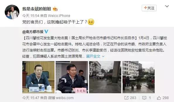 攀枝花枪击案最新结果,2017年攀枝花市枪击案