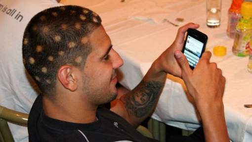 足球奇葩发型,法国足球怪异发型