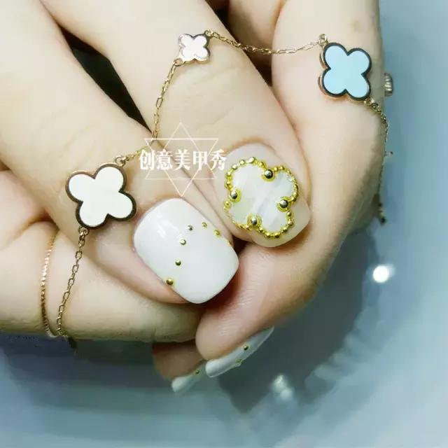 流行的韩国美甲,韩国最新款美甲