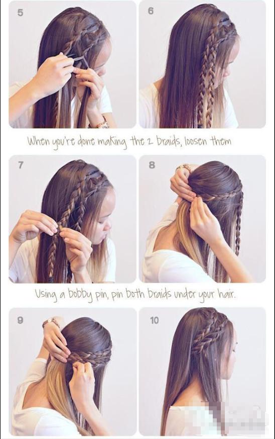 简单的编发教程自己编,简单的编发教程古风