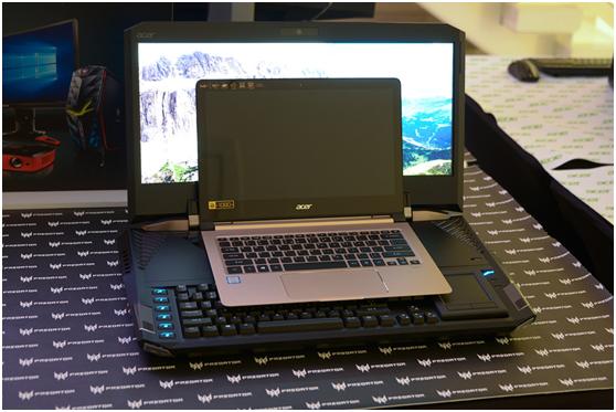 全球首台曲面游戏本——宏碁Predator21X评测