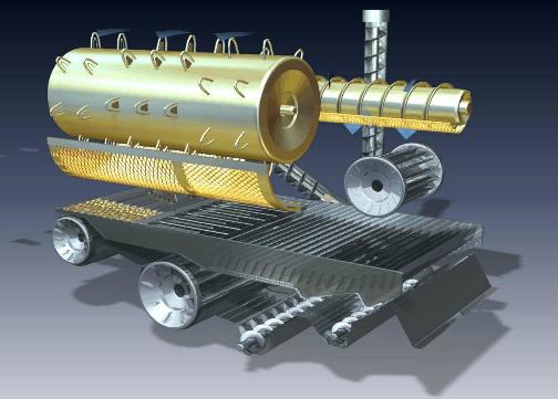 联合收割机脱粒过程怎么样,谷物收割机是怎么脱粒的