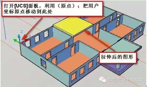 cad三维制图建模,cad三维制图实例房子