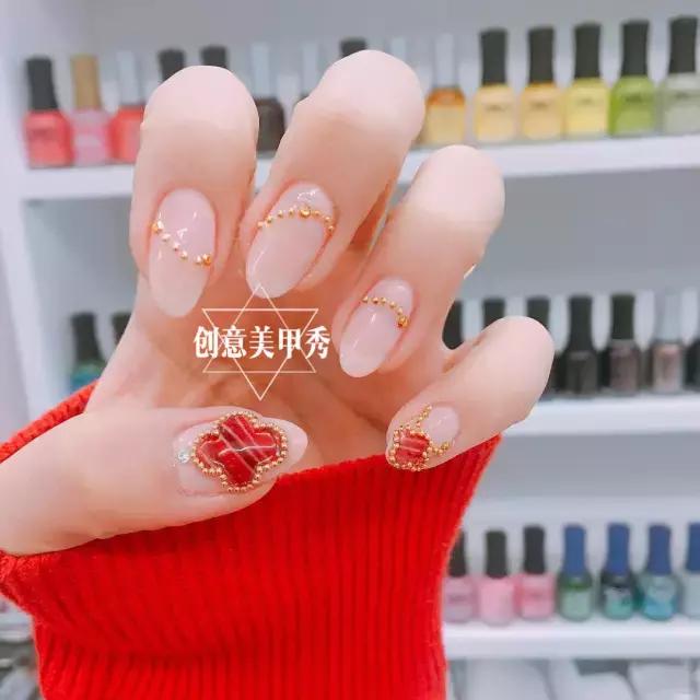 流行的韩国美甲,韩国最新款美甲