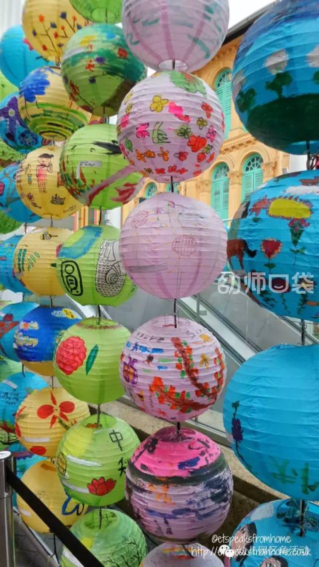 幼儿园新年灯笼布置场景,幼儿园环境布置创意挂饰