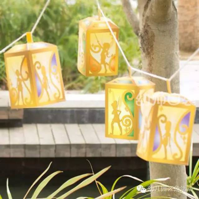 幼儿园新年灯笼布置场景,幼儿园环境布置创意挂饰