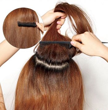 最简单的直发扎公主头,直发优雅的半扎公主头