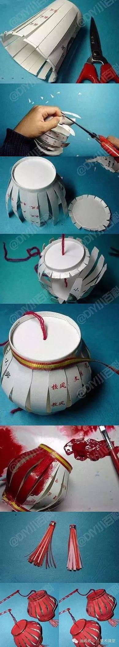 正月十五闹元宵手工灯笼记录,美术课正月十五闹元宵灯笼怎么做