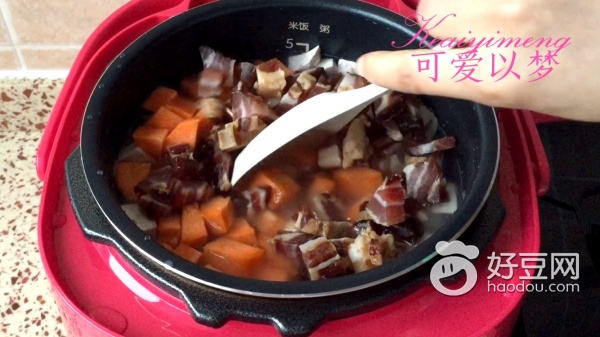 美的电压力锅糙米饭,美的mini饭煲