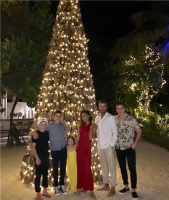 贝克汉全家秀恩爱,贝克汉颜值巅峰