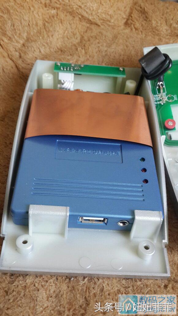 拆一只特种设备,神思身份证阅读器,终于见到防拆开关了