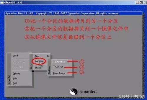 ghost系统备份与恢复步骤图,ghost恢复备份使用教程图解