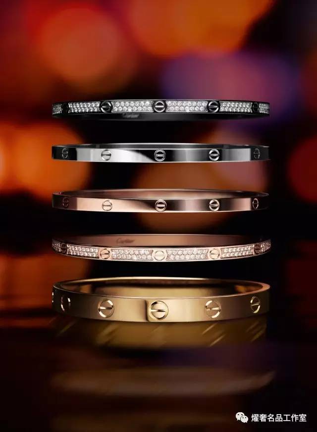 CARTIER卡地亚LOVE系列手镯,卡地亚cartierlove手镯真伪鉴别