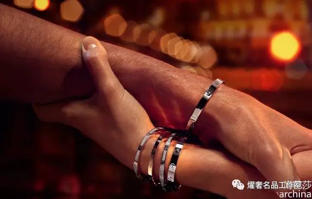 CARTIER卡地亚LOVE系列手镯,卡地亚cartierlove手镯真伪鉴别