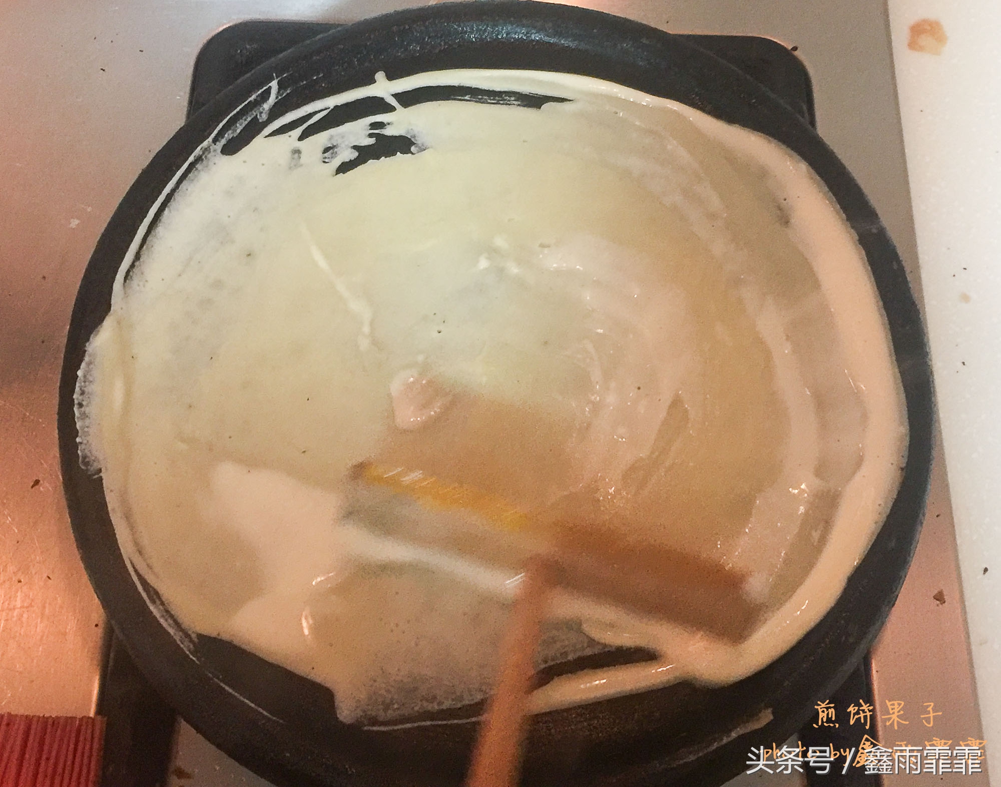 火爆街头的早餐小吃,和面不粘手的特点小吃