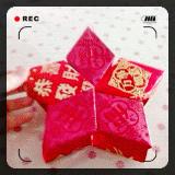 五角星红包灯笼,五角星手工灯笼中秋节制作幼儿园