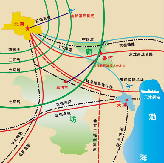 河北省廊坊市香河八景,古八景新咏