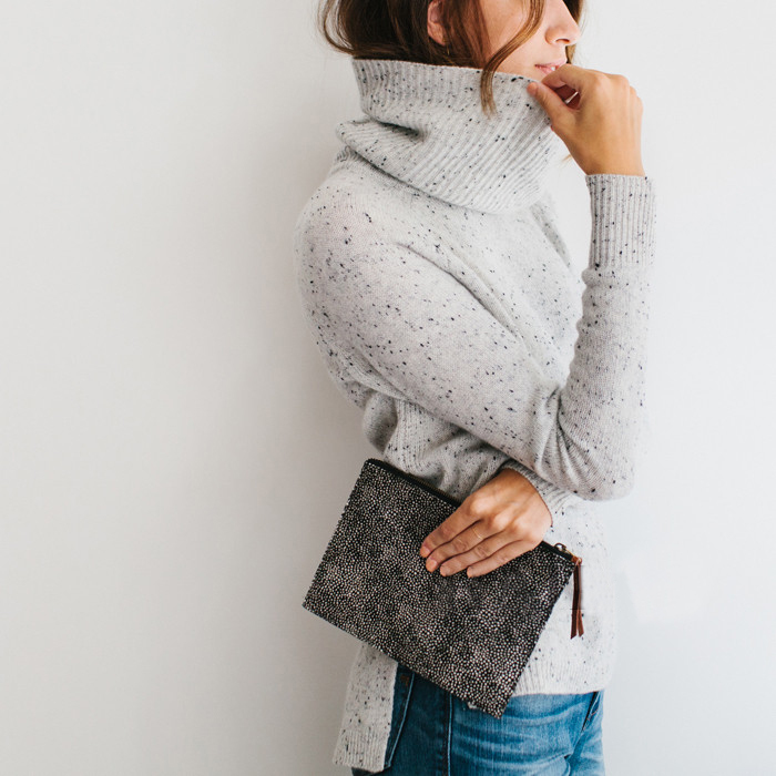 脸大的男生适合高领毛衣吗,脖子短粗穿高领毛衣好看吗