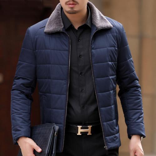 胖子男士棉衣外套加厚款丝棉夹克,送爸爸的冬季帅气时髦外套